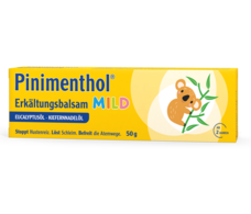 Pinimenthol®
Erkältungsbalsam mild 50 g Pinimenthol®
Erkältungsbalsam mild 50 g