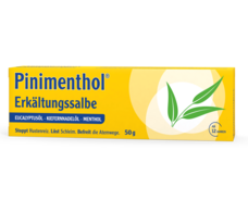 Pinimenthol®
Erkältungssalbe Eukalyptus Kiefernnadel Menthol 50 g Pinimenthol®
Erkältungssalbe Eukalyptus Kiefernnadel Menthol 50 g