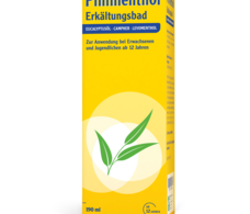 Pinimenthol®
Erkältungsbad 190 ml Pinimenthol®
Erkältungsbad 190 ml